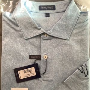 Peter Millar Men’s Tailored Fit Polo Shirt NWT